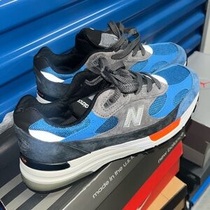 New Balance Blue and Black Athletic Shoes